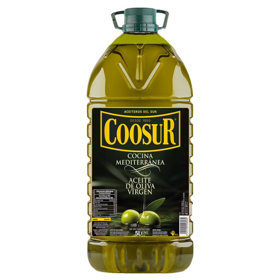 Aceite de oliva virgen Cocina Mediterránea 5L