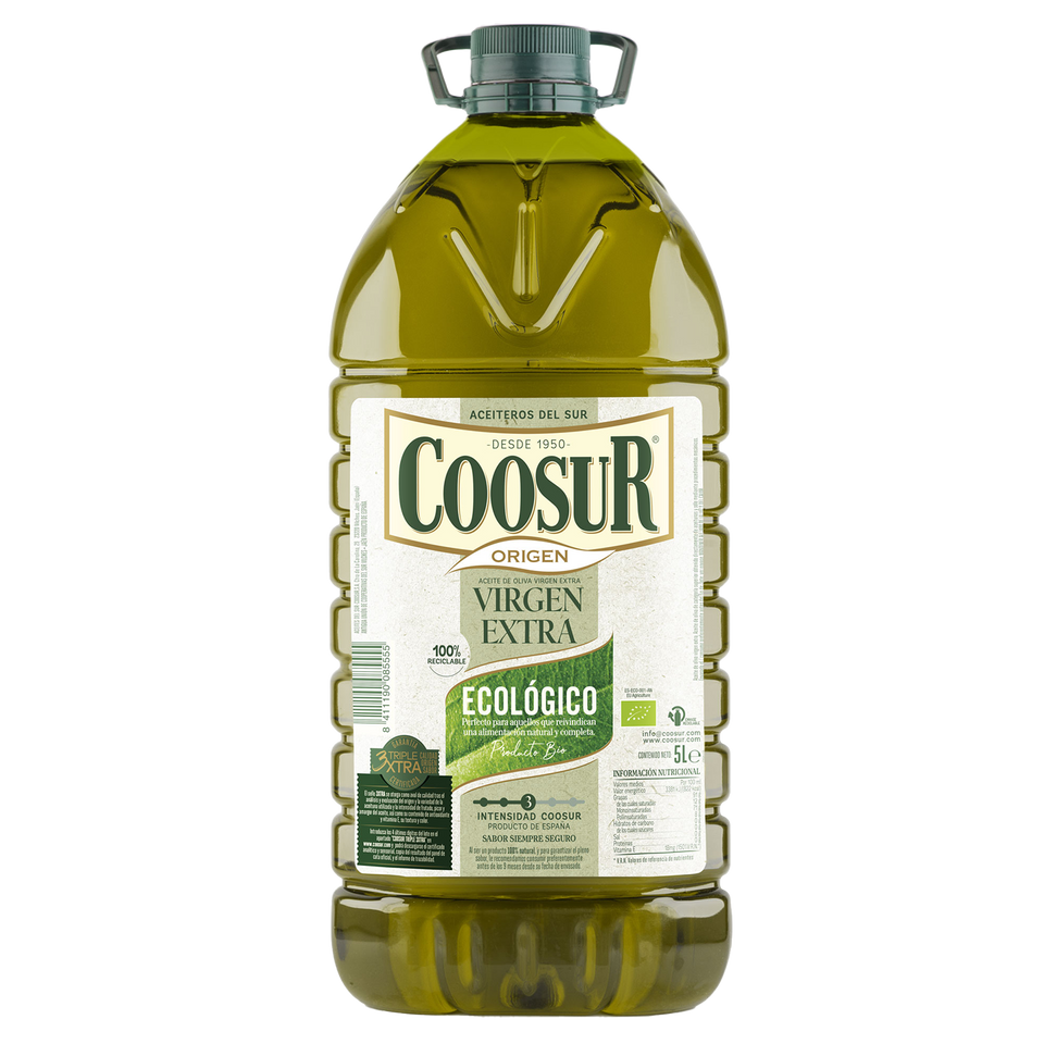 ACEITE DE OLIVA VIRGEN EXTRA ECOLÓGICO 5 L