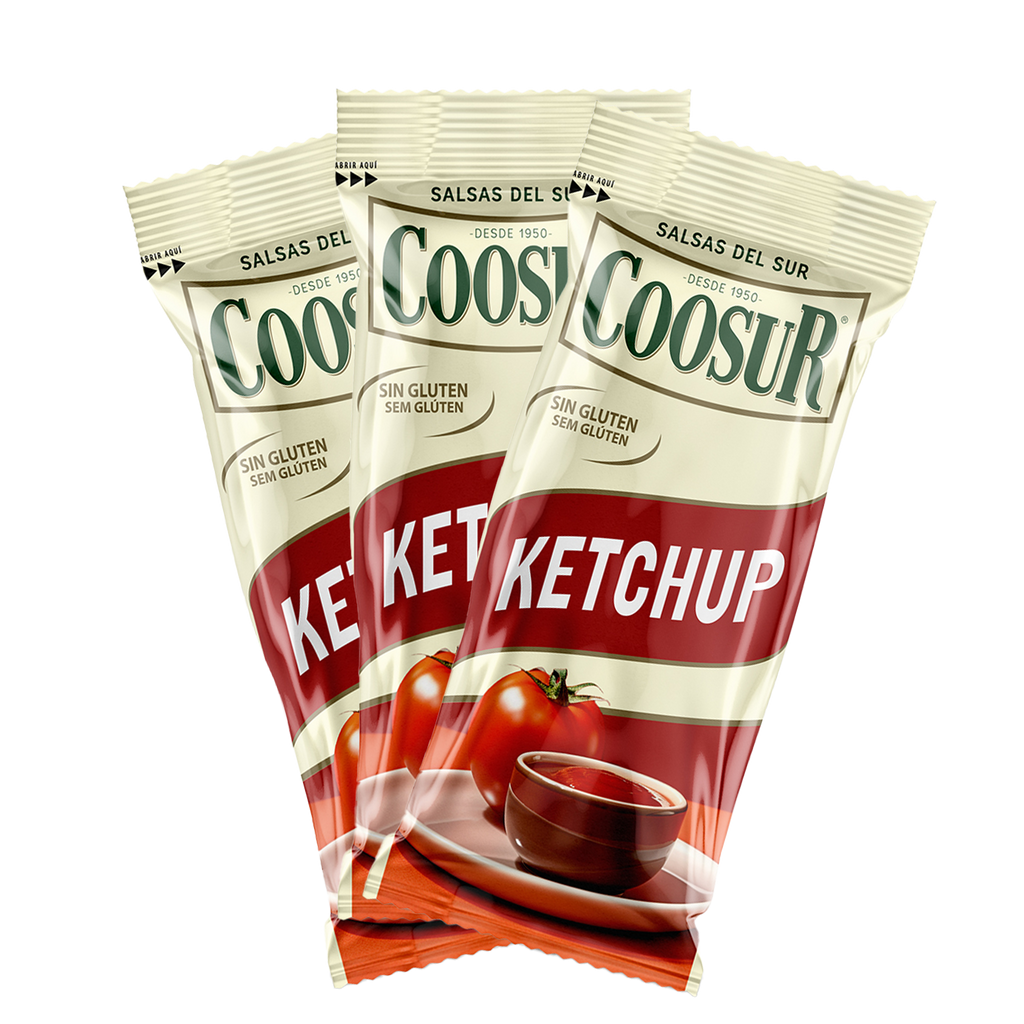 Caja de 250 Monodosis de Kétchup 10 gramos