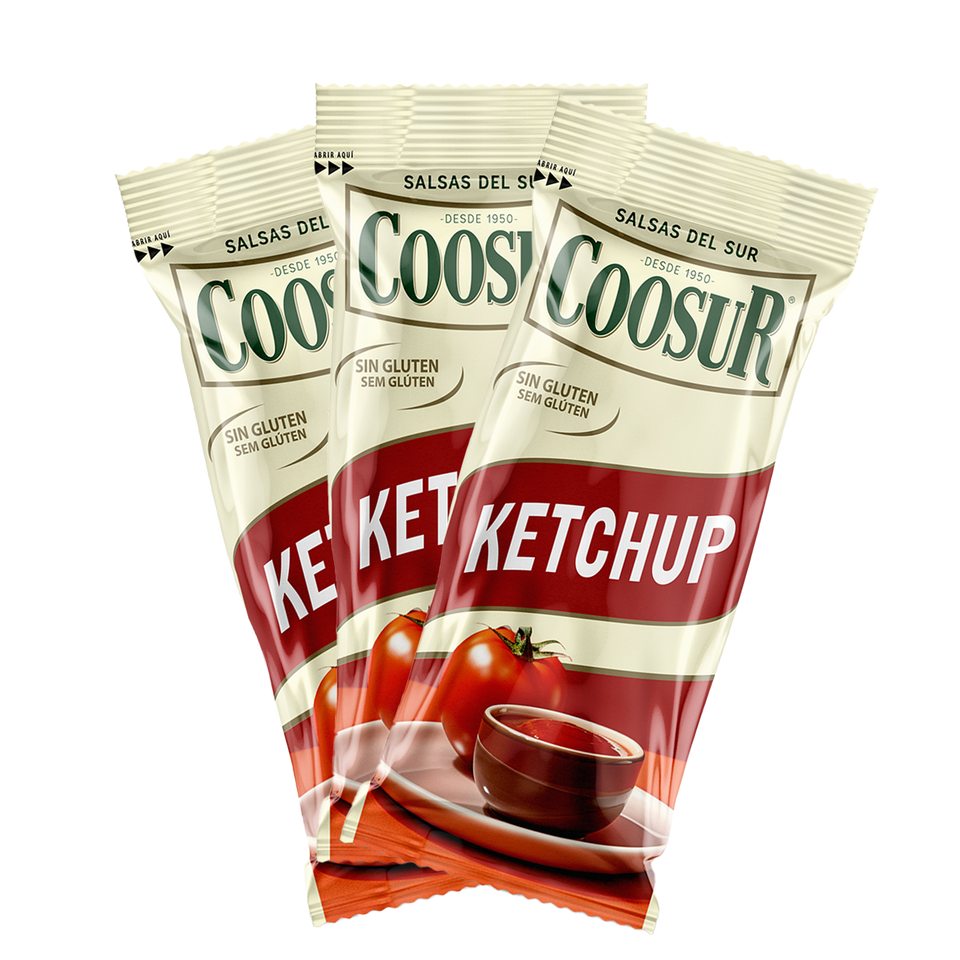 Caja de 250 Monodosis de Kétchup 10 gramos