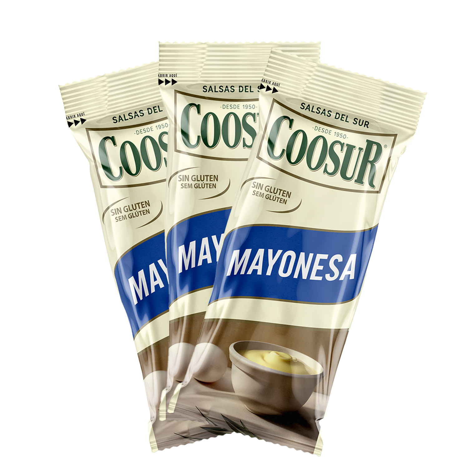 Caja de 250 Monodosis de Mayonesa 12 ml