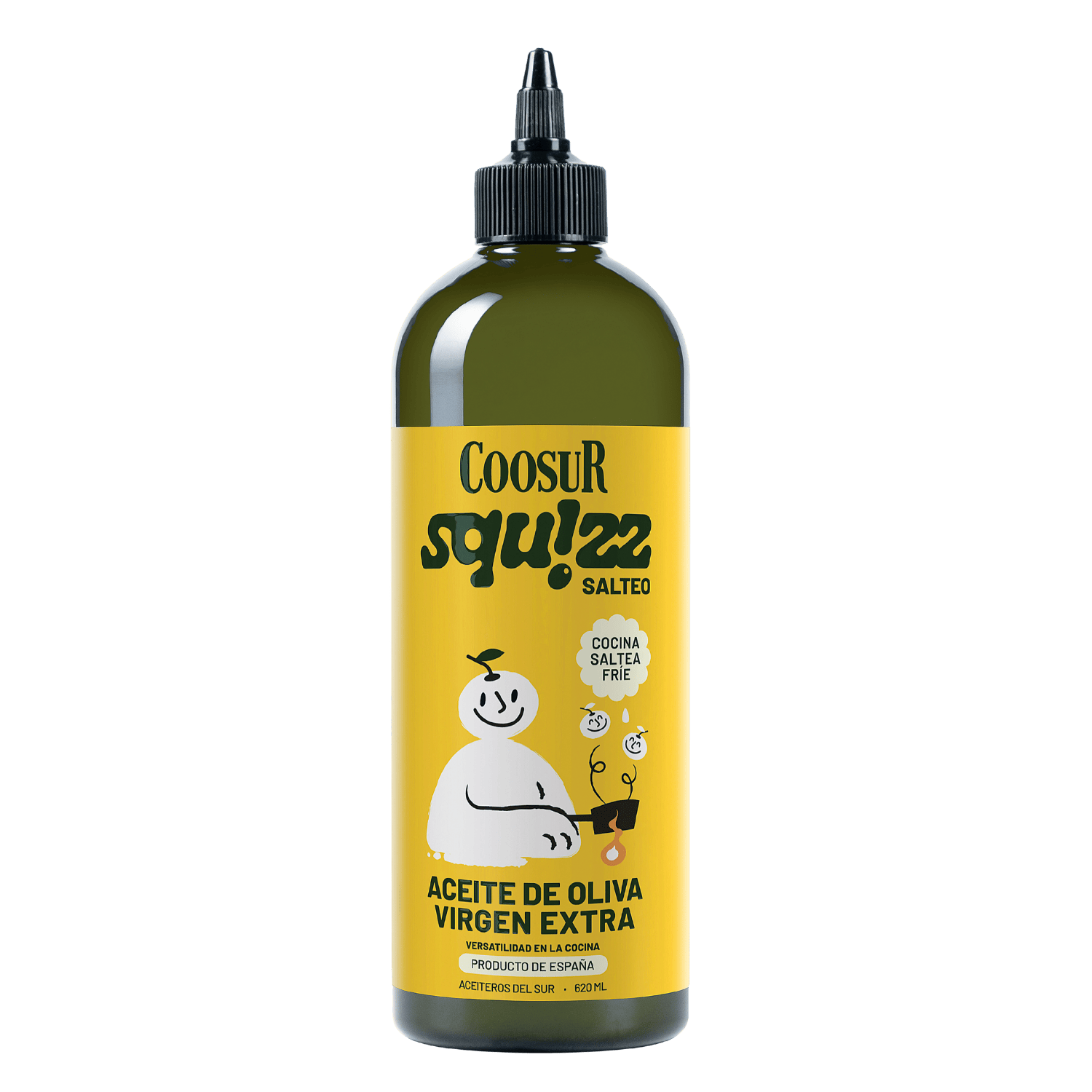 Aceite de Oliva Virgen Extra Salteo Coosur SQUIZZ 620ml