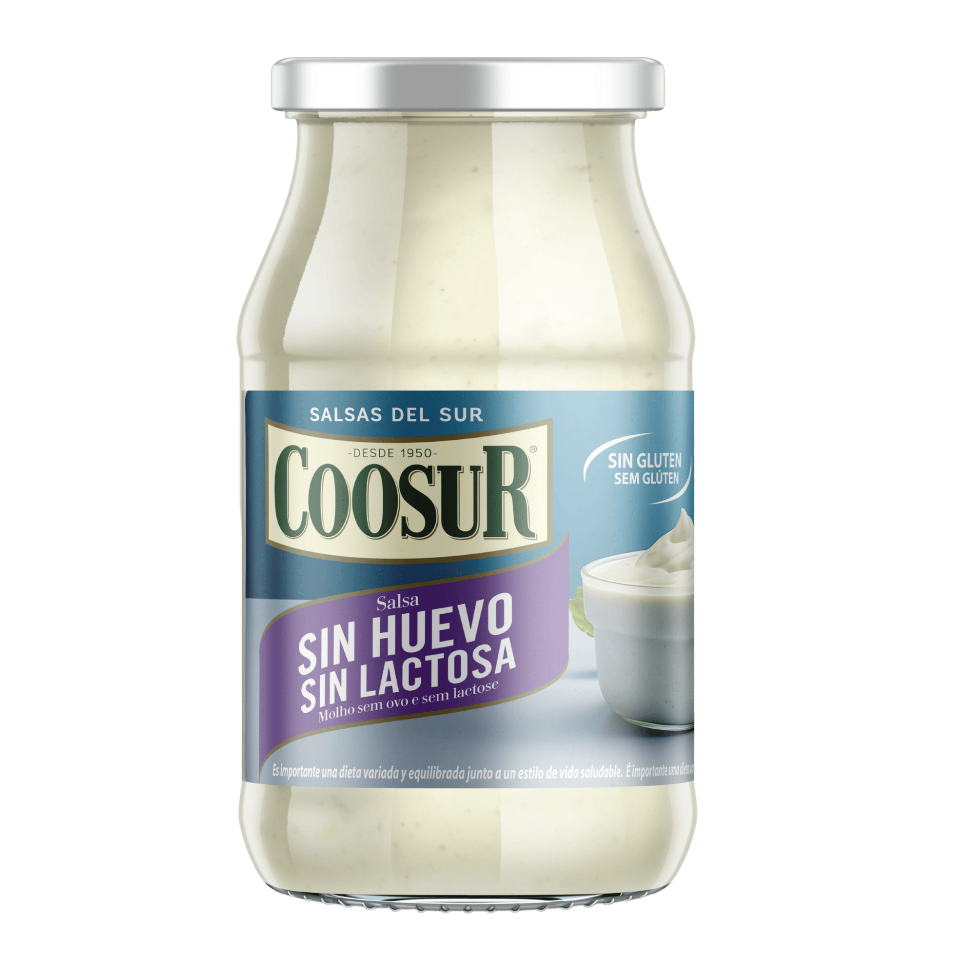 Salsa sin Huevo y sin Lactosa Coosur